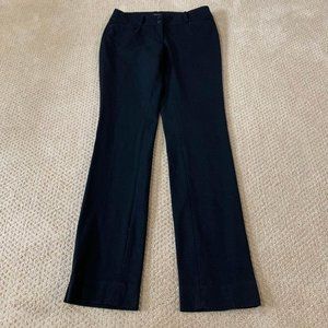 White House Black Market Black Pants Women’s Size 4L Career Wear Casual Formal